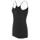 Camiseta de tirantes mujer Saona. Color black.