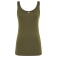 Camiseta de tirantes mujer Victoria. Color khaki.