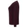Jersey de punto mujer Boston. Color burgundy.