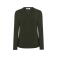 Jersey de punto mujer Boston. Color bottle green.