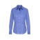 Camisa manga larga mujer 80613. Color azul medio.