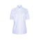 Blusa de piloto manga corta mujer 80666. Color azul claro.