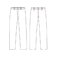 Pantalón de vestir reciclado mujer. .