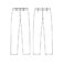 Pantalón de vestir microfibra reciclado mujer. .
