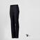 Pantalón de vestir microfibra reciclado mujer. Color negro.