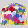 Gorro cirujano estampado Agatha. Color cuore multicolor.