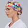 Gorro cirujano estampado Agatha. Color cuore multicolor.