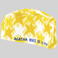 Gorro cirujano estampado Agatha. Color cometa amarillo.