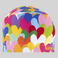 Gorro cirujano estampado Agatha. Color cuore multicolor.