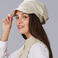 Gorra alimentación gatsby orgánica. Color beige.