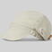 Gorra alimentación gatsby orgánica. Color beige.