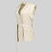 Chaqueta sin mangas mujer Arabis. Color beige.