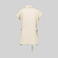 Chaqueta sin mangas smoking mujer Meli. Color beige.