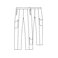 Pantalón multibolsillos vigore unisex Vigore. .