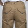 Pantal&oacute;n de trabajo multibolsillos unisex Arce. Color beige.