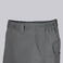 Bermuda multibolsillos elástica unisex Arce. Color gris.