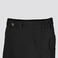 Bermuda multibolsillos elástica unisex Arce. Color negro.