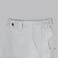 Bermuda multibolsillos elástica unisex Arce. Color blanco.