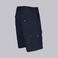 Bermuda multibolsillos elástica unisex Arce. Color azul navy.