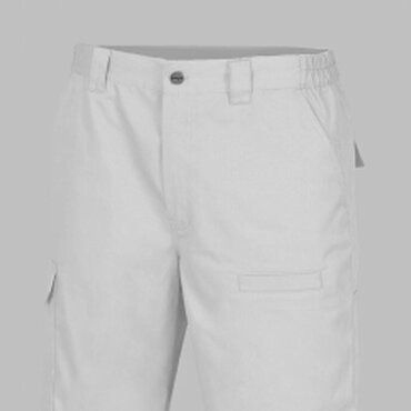 Bermuda multibolsillos elástica unisex Arce