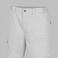 Bermuda multibolsillos elástica unisex Arce. Color blanco.