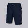 Bermuda multibolsillos elástica unisex Arce. Color azul navy.