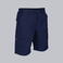 Bermuda multibolsillos elástica unisex Arce. Color marino.