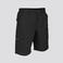 Bermuda multibolsillos elástica unisex Arce. Color negro.