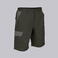 Bermuda multibolsillos elástica unisex Arce. Color verde caquigris.