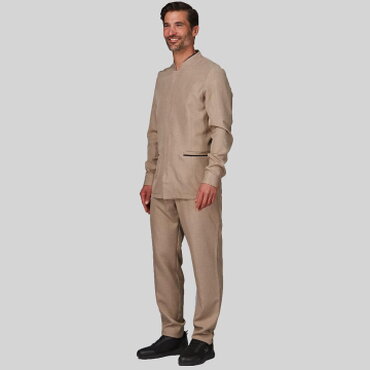 Pantalón de vestir reciclado hombre