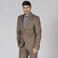 Americana slim fit hombre Meeting. Color marron.