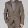 Americana slim fit hombre Meeting. Color marron.
