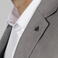 Americana slim fit hombre Meeting. Color gris.