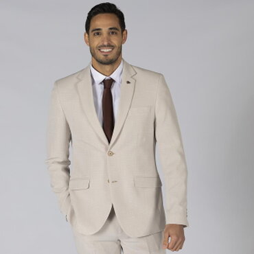 Americana slim fit hombre Linen