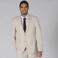 Americana slim fit hombre Linen. Color beige.