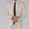 Americana slim fit hombre Linen. Color beige.