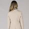 Americana mujer Linen. Color beige.