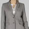 Americana mujer Meeting. Color gris.