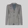 Americana mujer Meeting. Color gris.