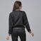 Cazadora bomber mujer Peach. Color negro.