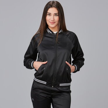 Cazadora bomber mujer Peach