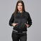 Cazadora bomber mujer Peach. Color negro.