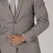 Americana slim fit hombre Cold. Color gris.