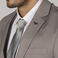 Americana slim fit hombre Cold. Color gris.
