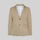 Americana slim fit hombre Cold. Color hueso.