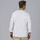 Chaqueta cocina manga larga reciclado-orgánico hombre Otero. Color arena.