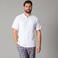 Chaqueta cocina manga corta unisex Redline. Color blanco.