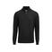 Jersey de punto orgánico hombre Ashland Halfzip. Color negro.