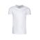 Camiseta premium ecológica hombre Twoville. Color blanco.