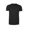 Camiseta premium ecológica hombre Twoville. Color negro.